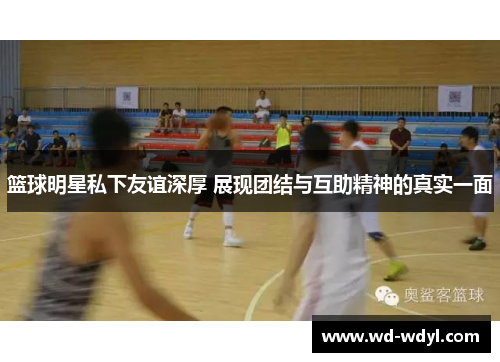 篮球明星私下友谊深厚 展现团结与互助精神的真实一面